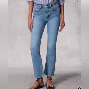 NWT rag & bone The Peyton Ankle Bootcut Mid Rise Jeans 24